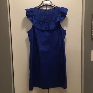 J.Crew Ruffle Neck Dress